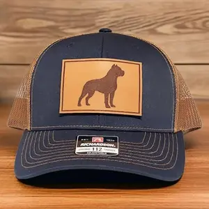 Pitbull Hat for Dad, Pitbull Gift, Dog Lover Gift for Husband, Richardson 112