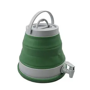 SAMMART 6L (1.6 Gallon) Portable Water Carrier,Collapsible Water Container, Emergency Cube Water Carrier, Outdoor Water Storage for Camping Hiking Climbing Backpacking