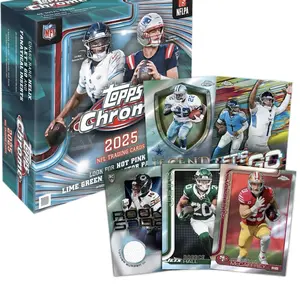 NFL PYT- 5 Mega Boxes! (5) 2025 Topps Chrome Mega Boxes