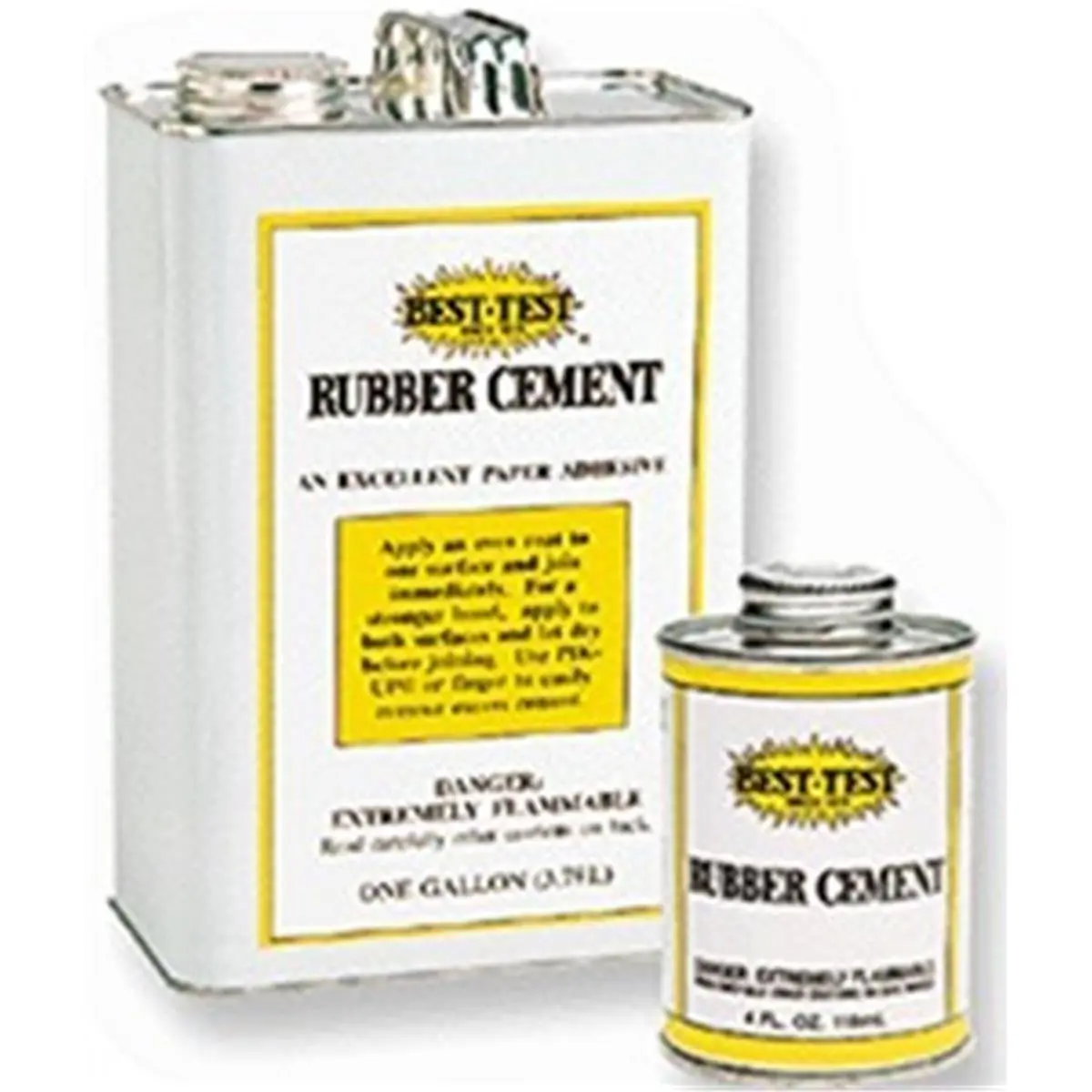 Best-Test  Student Rubber Cement - 16 Oz.