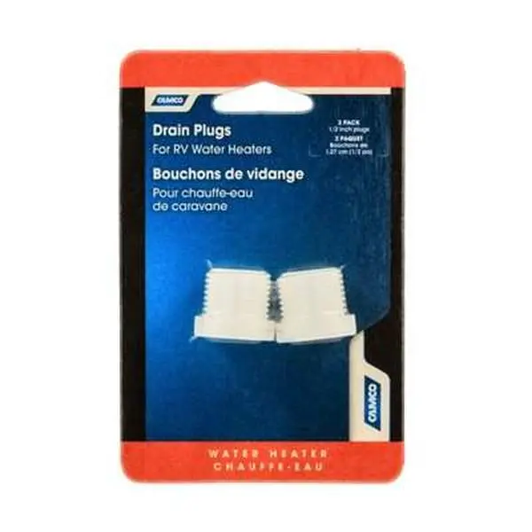 Drain Plug for Water Heater, 1/2-14 NPT, 2 PACK