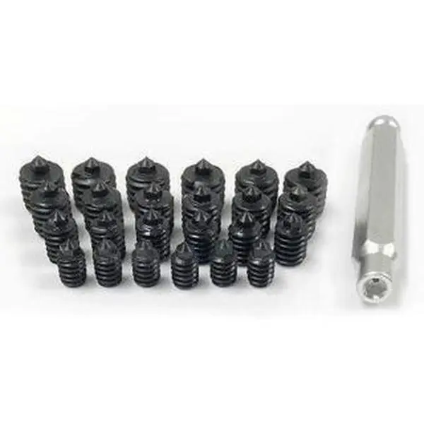 Precise 25-PC Transfer Screw Combo Set, 4 Sizes, Hand Tool for Screwdriving Tasks, Four Sizes