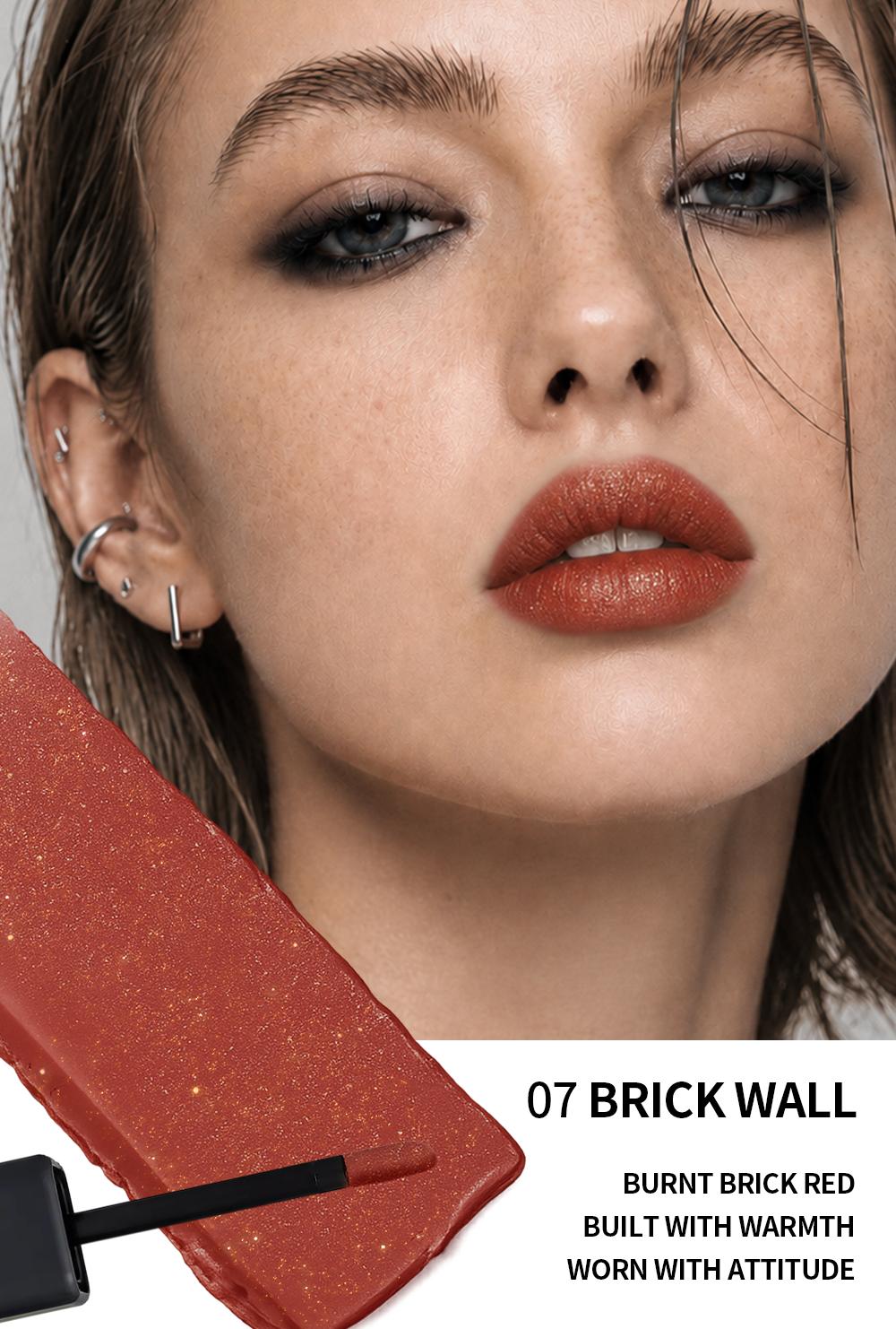 uCoolMe Matte Glitter Flip Mud, Color-Changing Velvet Lip Cream, High Pigment Waterproof Lip Tint, Soft Matte to Sparkling Finish, Long Lasting Moisturizing Lip Makeup, Gothic Bold Shades#tiktokshopbacktoschool