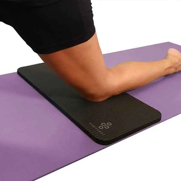 SukhaMat Yoga Knee Pad Cushion for Knees, Elbows, Wrists, Extra-Thick, 15mm Thick, 24x10 Inches, Designed for Durable Comfort During Exercise