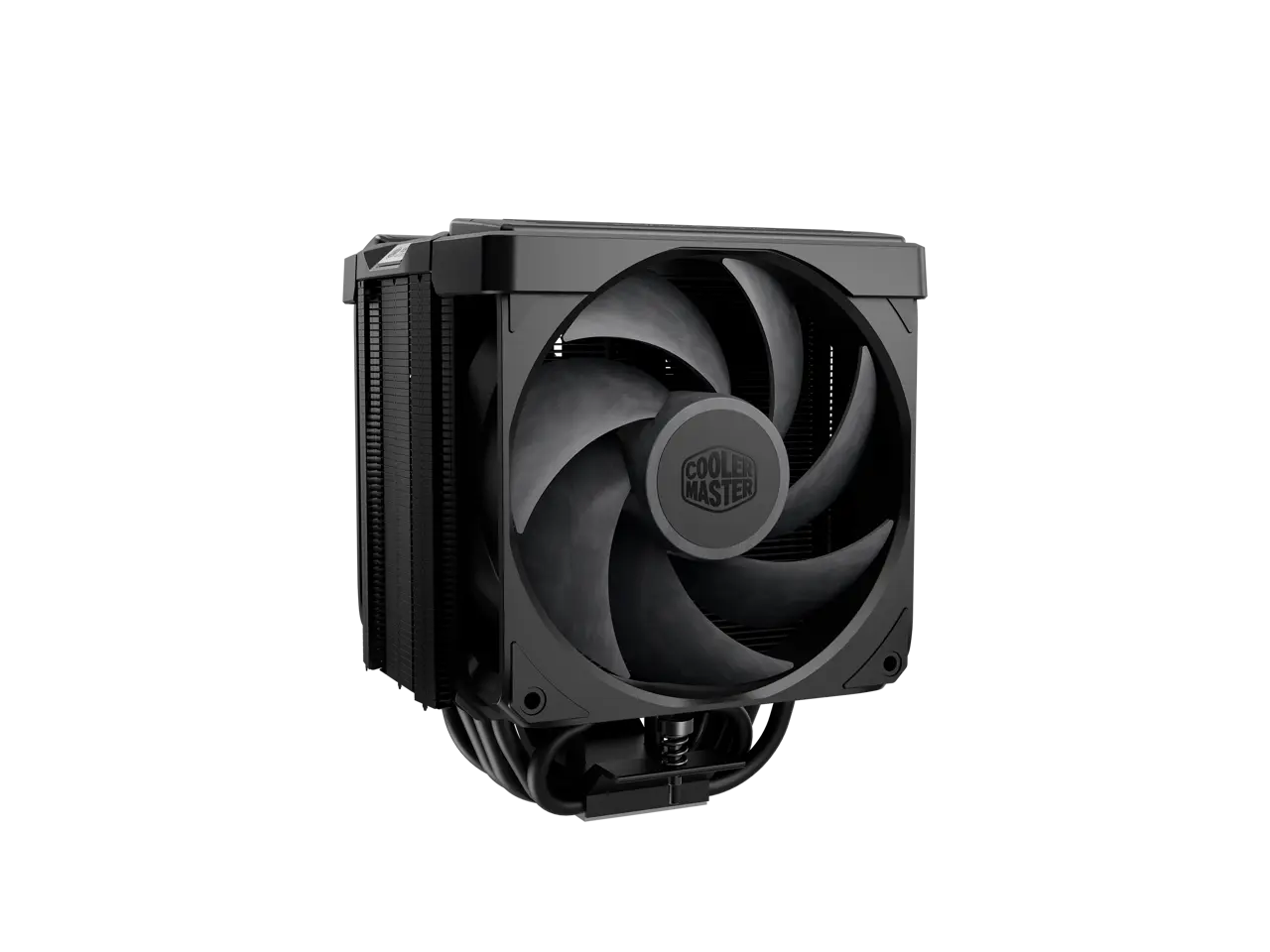 Cooler Master V8 ACE 3DHP AMD CPU Air Cooler - Patented 3D Heat Pipe Technology, Dual 120mm PWM High Airflow Fans, Premium LCP Fan Blades, Quiet Cooling & Easy Installation, AMD AM5/AM4, Black