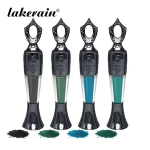 4-Color Powder Eyeliner Set, 1 Count/4 Counts Eye Makeup Powder, Silky Smooth & Easy to Apply, Natural Pigmentation, Long-Lasting & Waterproof for Comfortable Eye Makeup, Create Mysterious Eye Looks, Facial Cosmetic Essentials, Longwear Eye Liner