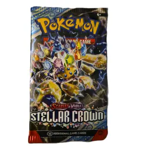 Pokemon stellar crown booster pack x1 pokemon pack