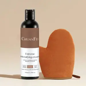 Natural Ingredient Sunscreen Lotion, Moisturizing Self-Tanning Cream, Healthy Skin Tone, Women and Girls Skincare Product