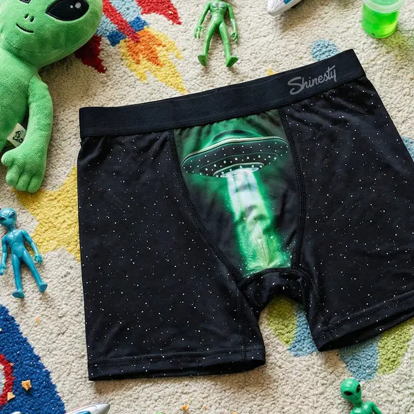 The Flying Saucer | Shinesty UFO Youth Boxer Briefs