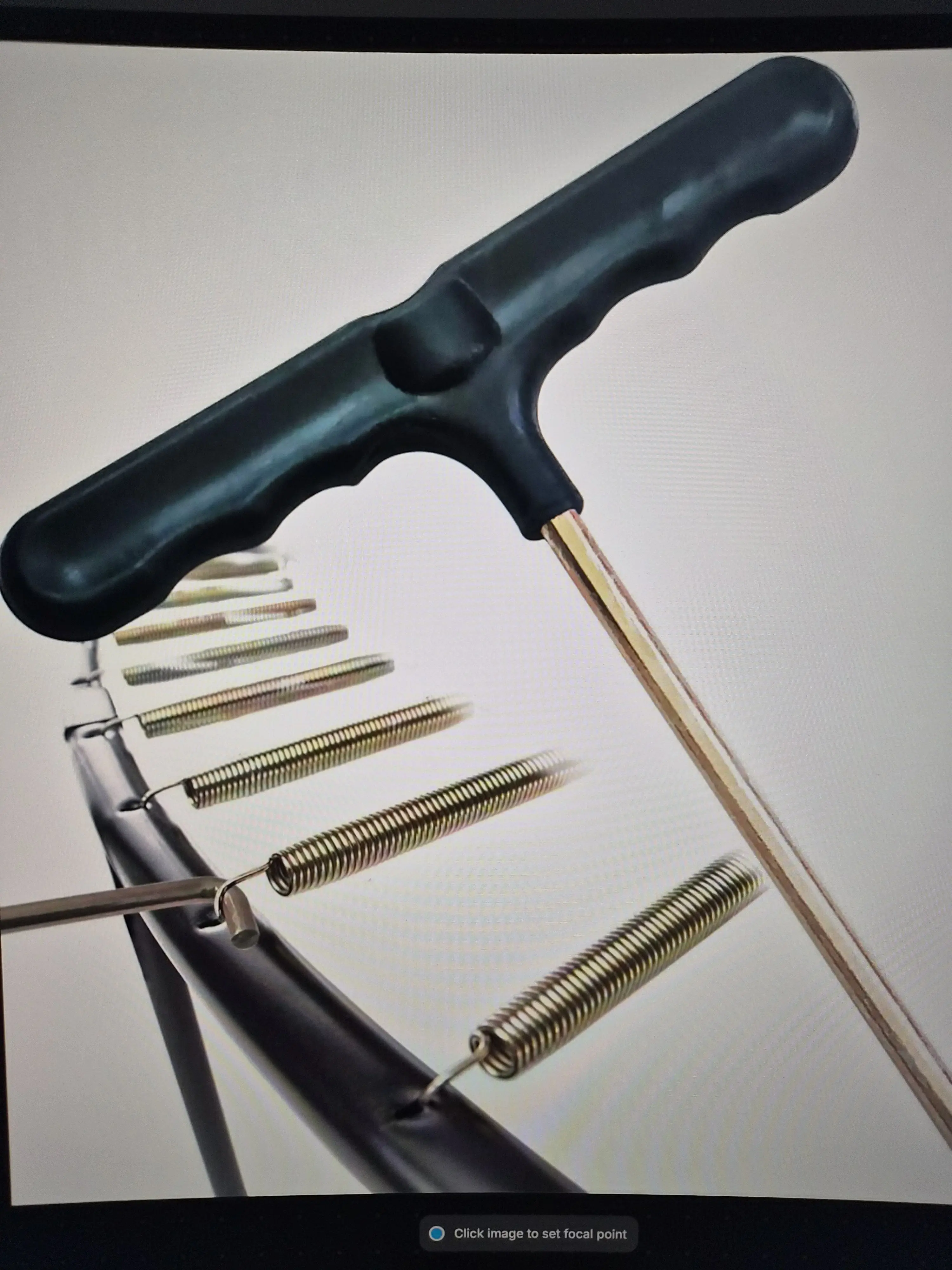 Trampoline Spring Pull Tool (T-Hook)
