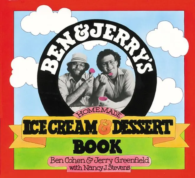 USED Book - Ben & Jerry's Homemade Ice Cream & Dessert Book by Cohen, Ben (Paperback) - english