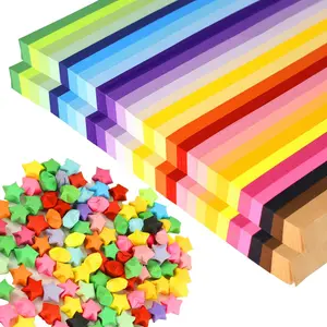 2060 Sheets Origami Paper - 27 Color Assortment, Double Sided Star Paper Strips for DIY Hand Art Crafts