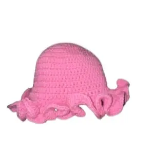 Not Your Grandie Crochet Wavy Ruffled Hat - Available in All Sizes
