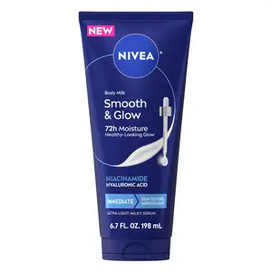 Nivea Smooth & Glow 6.7 oz- Hydrating Body Milk