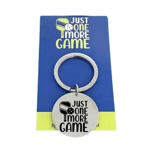 Pickleball Keychain - Just One More Game