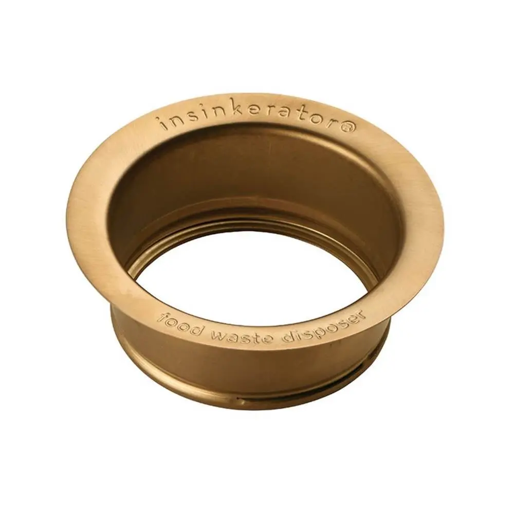 InSinkErator Metal Flange - Brushed Bronze Finish, Durable Kitchen Fixture Accessory, Drain Kitchen Fixture Accessory for Home Improvement, No Extra Installation Tools Needed, Decoration, Drain Kitchen Fixture Accessories