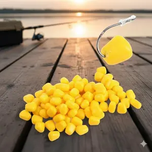 Professional Fishing Bait Set: Cream Corn Scented Lures, Long-Lasting Aroma, High Attraction Realistic Kernels for Freshwater & Saltwater Fishing. Soft Pellets, Multi-Color Options, 50/100 Pieces Pack. Premium Upgrade for Carp & Grass Fish.