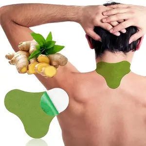 72 Pieces Natural Herbal Wormwood Cervical Heat Patch for Shoulder, Neck and Knee, Herbal Heat Patch for Relieving Muscle Soreness and Pain Gentle