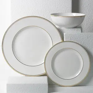Lenox Federal 3-Piece Gold Dinnerware