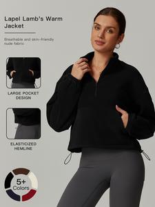 women's sporty hooded sweatshirt, casual long sleeve pullover with drawstring and pocket, fall & winter fashion, comfortable fit athletic training apparel