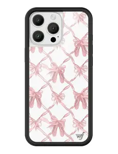 Wildflower Cases - On Pointe, Limited Edition iPhone Case |  Durable Dainty Trendy Cute Girl Aesthetic Bows Signature Protective