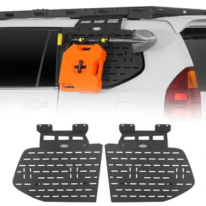 Hooke Road Rear Window Exterior Storage Panel Molle Panel Kit for 2003-2009 Lexus GX470