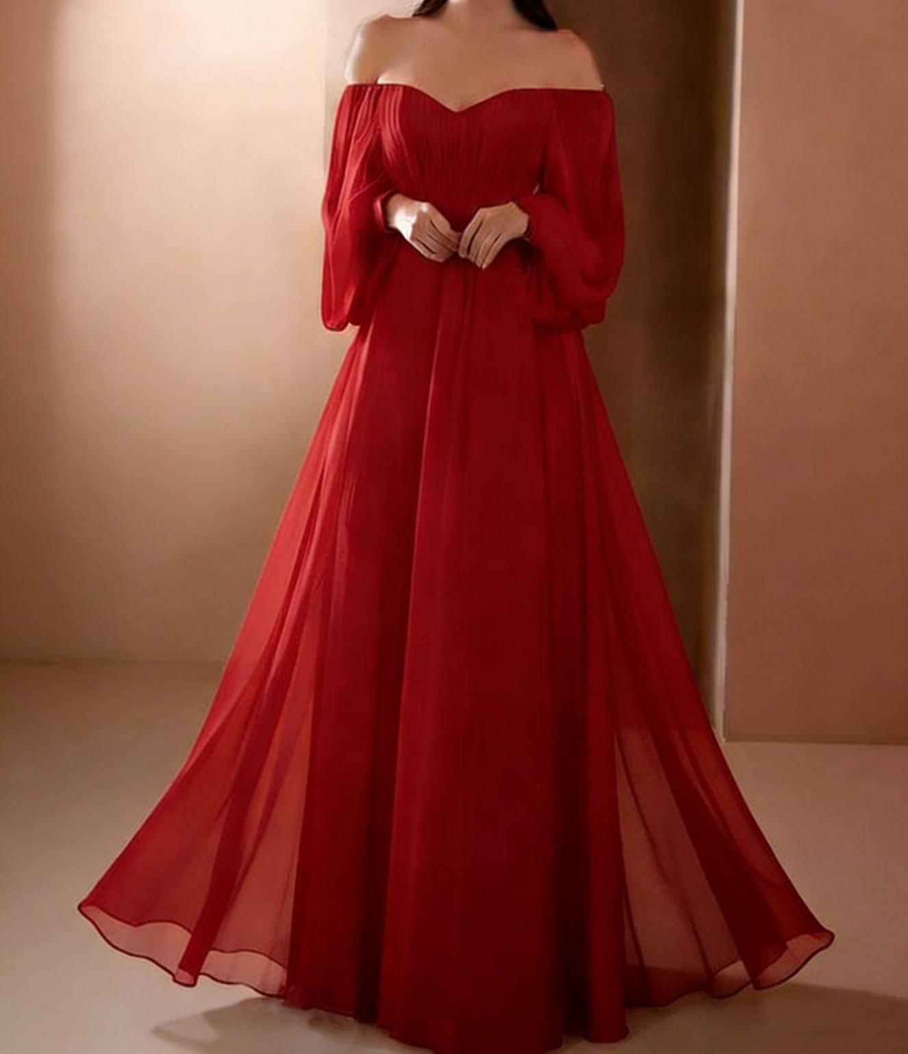 Elegant Off Shoulder Bodycon Long Dress