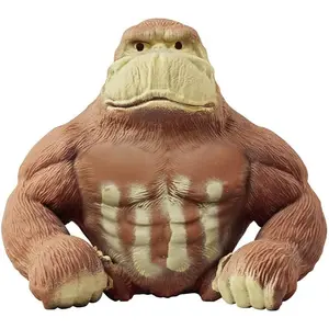 Squishy Monkey Toy, Stretch Gorilla Toy, Decompress and Stretch Stress Relief Toys, Cute as Animal Toys, Stretchy Gorilla Action Figure for Young studentChild Boys Girls