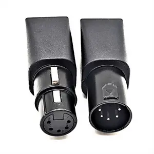 Sports & Outdoor Water Sports Diving DMX to RJ45 Converter Kit, 1-Pair 5-Pin XLR DMX Female & Male to RJ45 Ethernet Cable Accessories for Audio Video Use