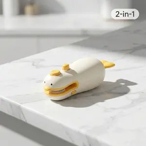 Pro 2-in-1 Mini Bag Sealer| Type-C Rechargeable & Magnetic| Keep Snacks Fresh & Crunchy Anywhere