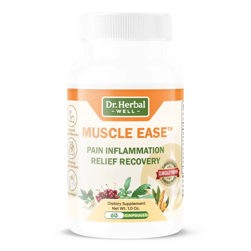 MUSCLE EASE JOINT NERVE Support Fast-Acting Relax Comfort Recovery Natural Herbal Supplement (60/120/180 MAX Capsule) Healthcare Fitness