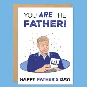 Maury Father's Day Card, Funny Fathers Day Cards, Maury Card, Fathers Day Gift For Husband, Gifts for Dad, Boyfriend, You Are The Father