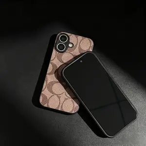 Luxury Leather Phone Case for iPhone 17/16/15/14/13 Pro Max Plus—a shock-resistant hard case that offers comprehensive protection. Featuring a unique design paired with a durable TPU case—it’s the perfect birthday gift for both men and women.