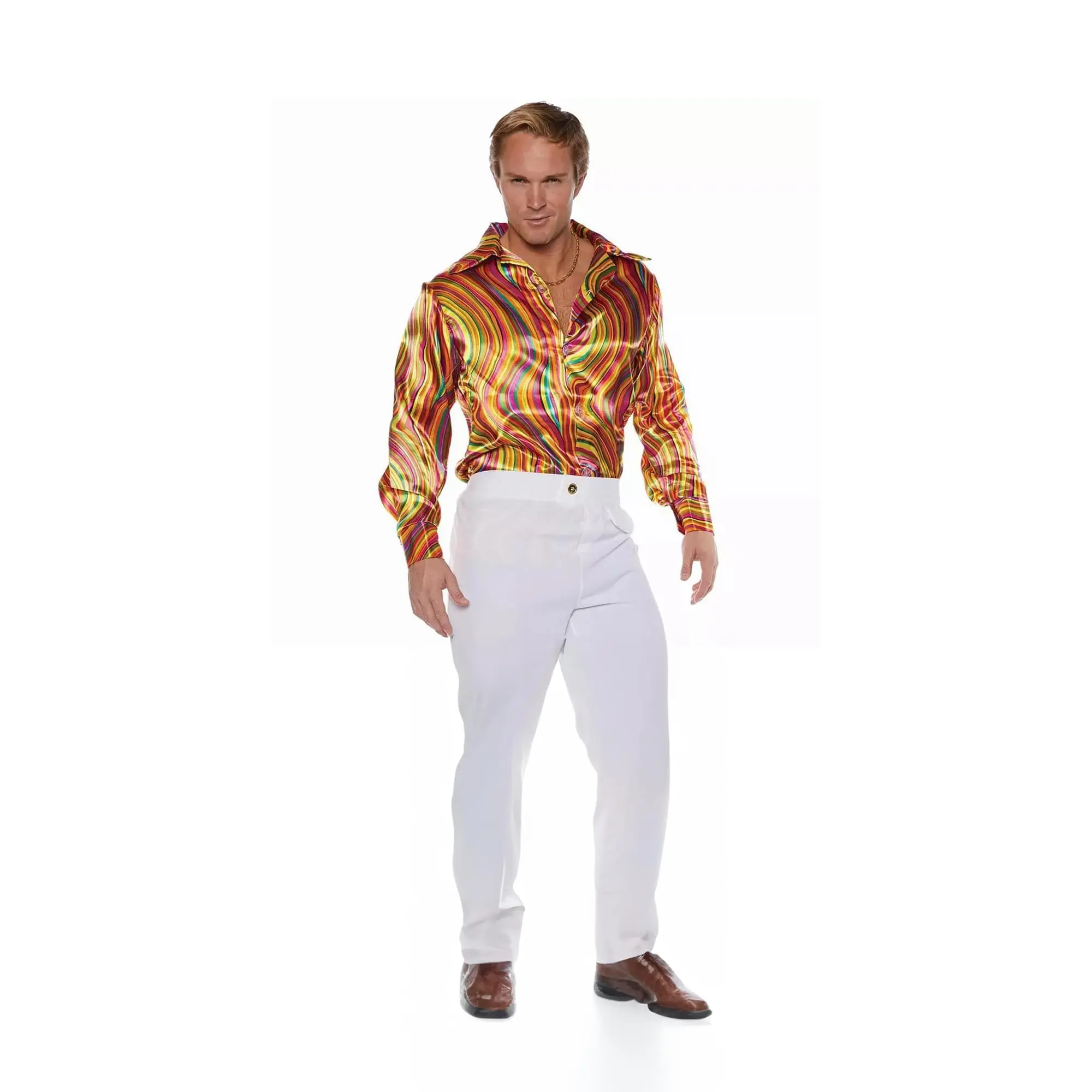 Swirls Costume Disco Shirt Swirls Costume Disco Shirt
