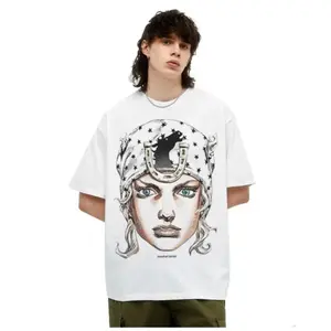 JoJo Johnny Portrait Vintage Oversized Anime Cartoon T-Shirt 100 Cotton Unique Design Men’s Streetwear Short Sleeve Casual Top