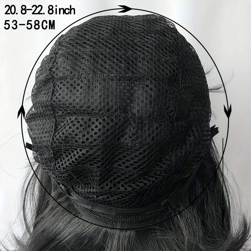 Men'S Wigs with Side Bangs That Can Be Straight Or Slanted, Short Hair, Made from High-Temperature Fiber, And Designed for Everyday Wear with a Look