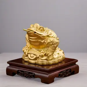 Three-Legged Golden Toad Ornament | Attract Wealth and Treasure | Wealth Rolling In
