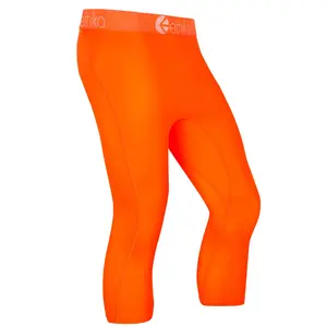 Subzero Performance - Neon Orange | Mens 3/4 Tight