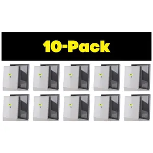 Shart Original T-Shirt Frame Display Case 10-Pack (Black)