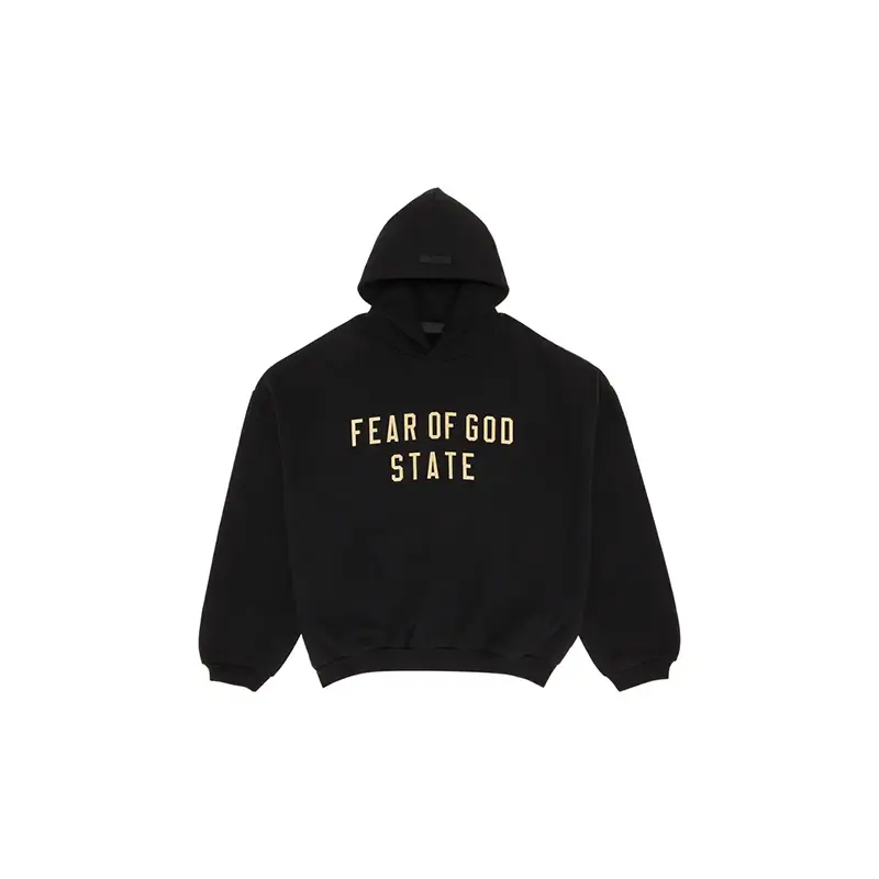 Fear of God Essentials Fleece Hoodie 'Black'