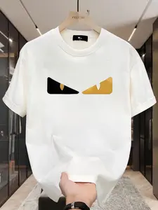 Monster Eyes T-shirt, cute, funny, unisex, men's round neck street style summer and spring, casual, clothing, simple and trendy, party and outdoor activities. Create a unique dressing style, suitable for men, women, moms and friends, couples