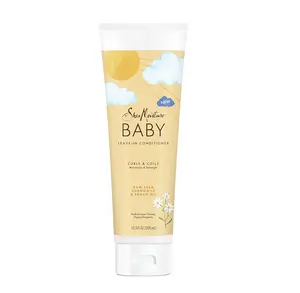 Baby Leave-In Conditioner for Curly Hair Raw Shea, Chamomile and Argan Oil Moisturizes and Helps Detangle Delicate Curls and Coils 10.3 oz
