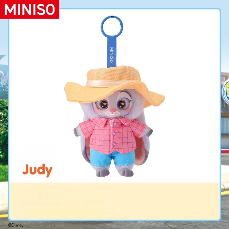 Disney Zootopia Series Vinyl Plush Toy Box - Cute Bag Charms, Judy Nick Plush Doll, Gifts for Boys or Girls, Couple Accessories