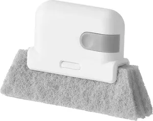 Advanced Window Track Cleaner & Brush – Removes Water Stains, Dirt, and Grime for Sparkling Homes & Kitchens