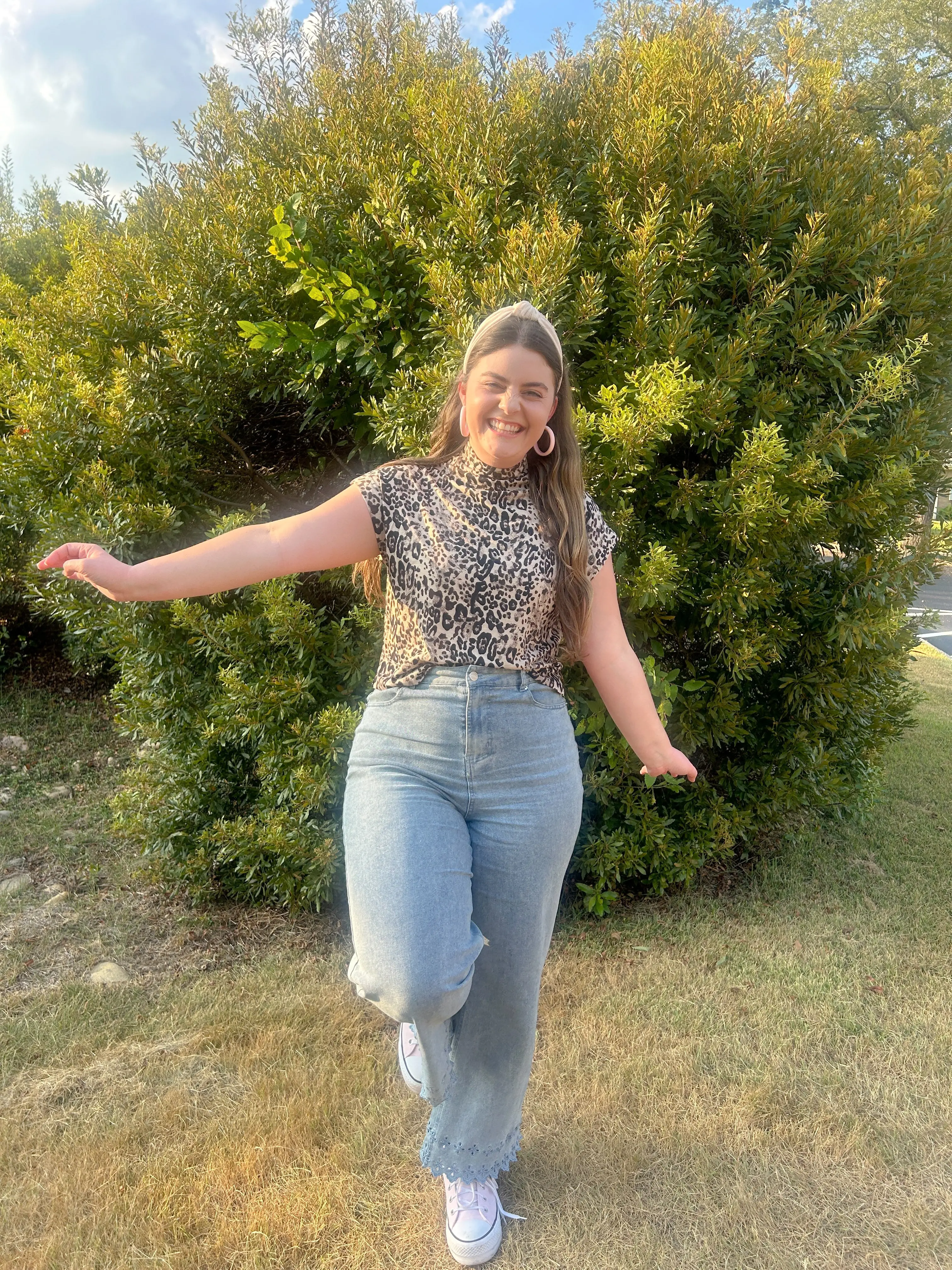 Spotted Cheetah Top