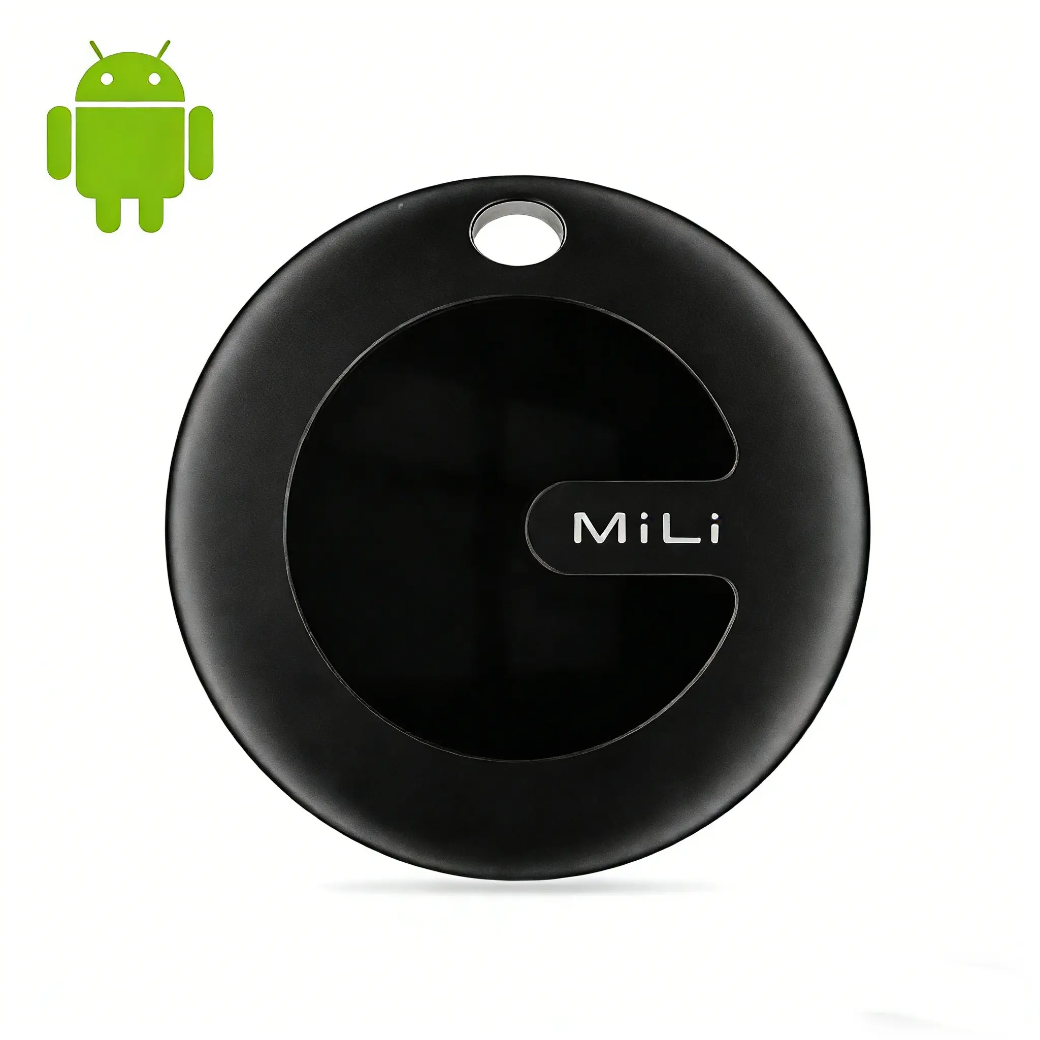 MiLi MiTag Bluetooth GPS Tracker (1 Pack) - Android-Only Smart Car Finder, Key Finder Compatible with Google Find My Device (Find Hub) App