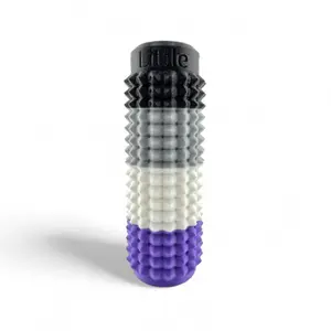 Little Ouchies Asexual Pride Grippie Keychain Pain Stimming Sensory Regulation Tool for Anxiety & Nervous System Regulation Neurodivergent Design