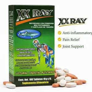 XX RAY Joint Support Tablets – Glucosamine, Chondroitin & Multivitamin Supplement for Joint Health, Pain Relief & Mobility – 100 Tablets