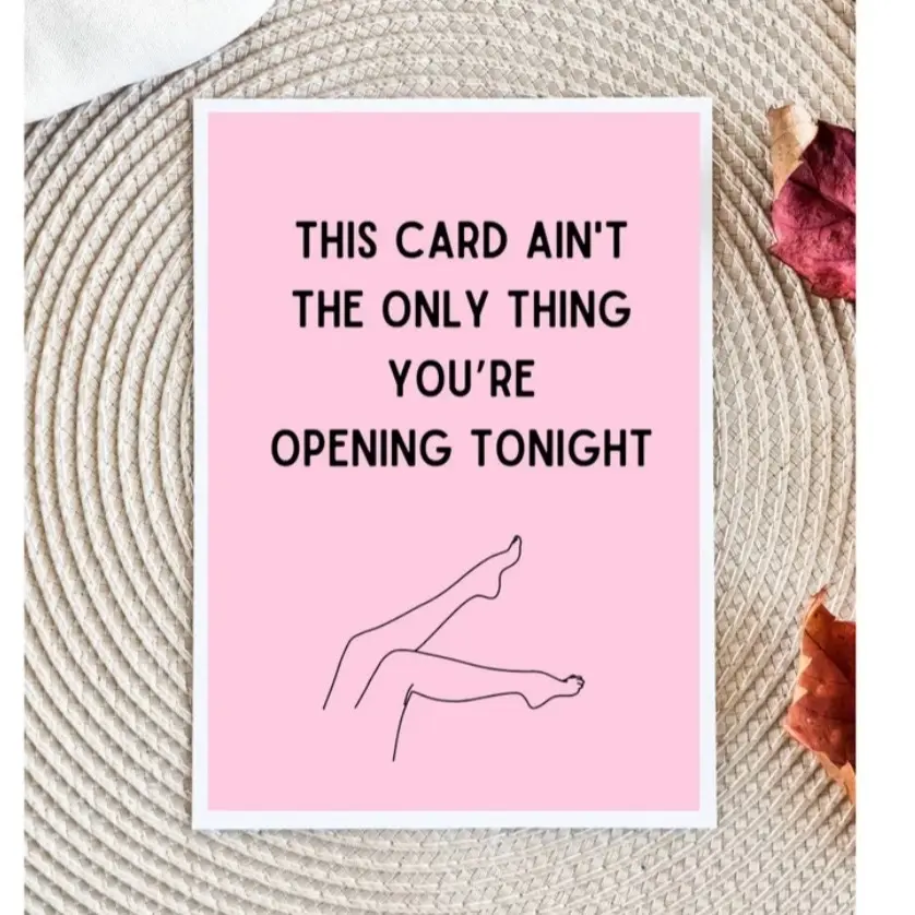 Witty Love Card | Punny Card | Snarky Valentine's Day Card | Witty Anniversary Card | Dirty love Cards | Card For Him | Card For Husband