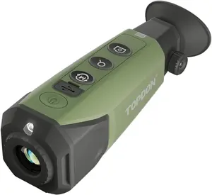 T7IDN TS004 Thermal Imaging Monocular, 320 x 240 TISR 256 x 192 IR Resolution, Supported Wireless Connection, 13mm 50Hz Thermal Night Vision with 11h Battery Life, IP67 Monocular for Hunting